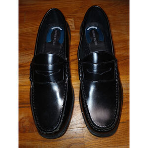 Nunn Bush Black Leather Loafers